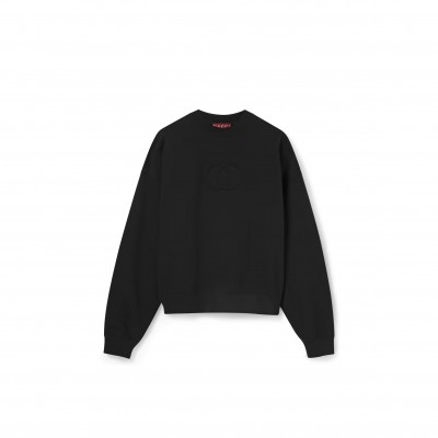 GUCCI BRUSHED COTTON JERSEY SWEATSHIRT 838450
